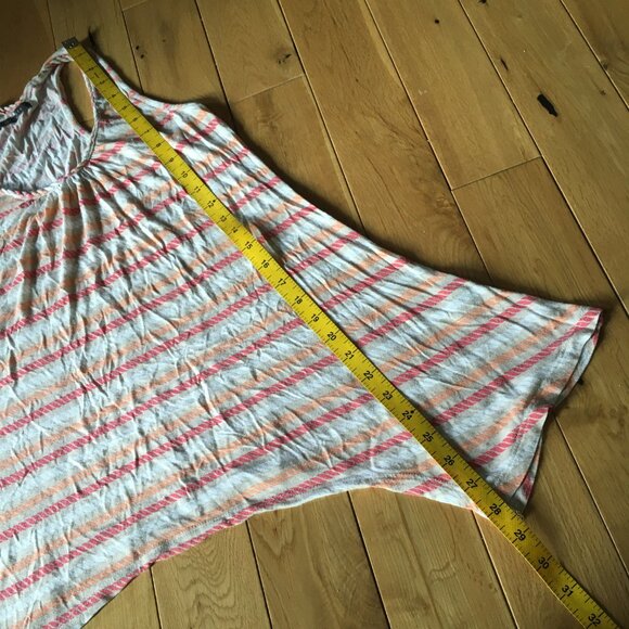 Y2K Suzy Shier Rope Print Rayon Handkerchief Hem Tank Top - Picture 15 of 16